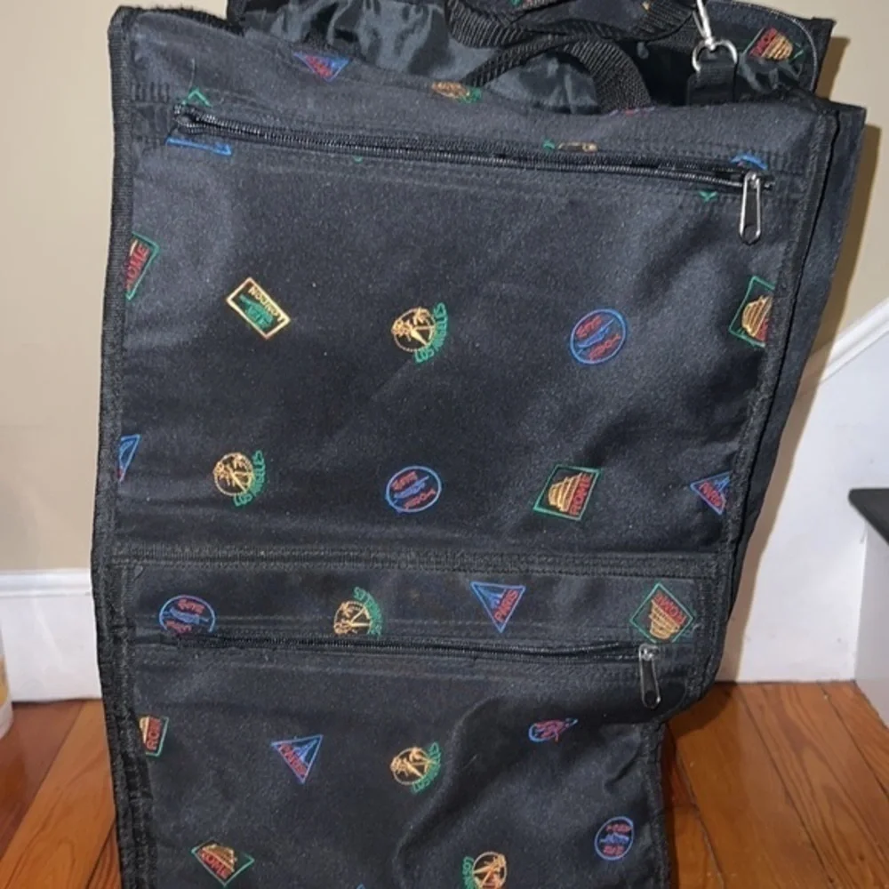 Black‎ Travel rolling luggage /shopping cart